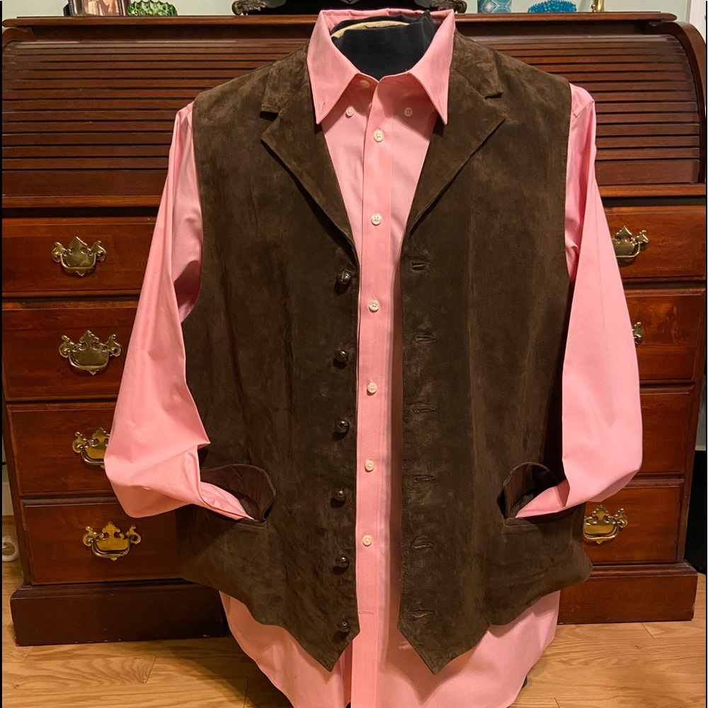 LEATHER VEST